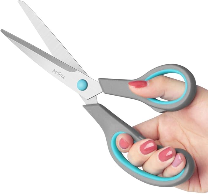 Asdirne Scissors Set of 4, Premium Stainless Steel Razor Blades, Ergonomic - Image 4