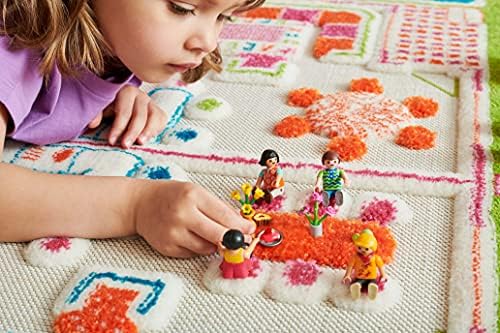 IVI 3D Play Carpet 71 x 52.5 Inch Educational Beach House Soft and Cozy Floor...