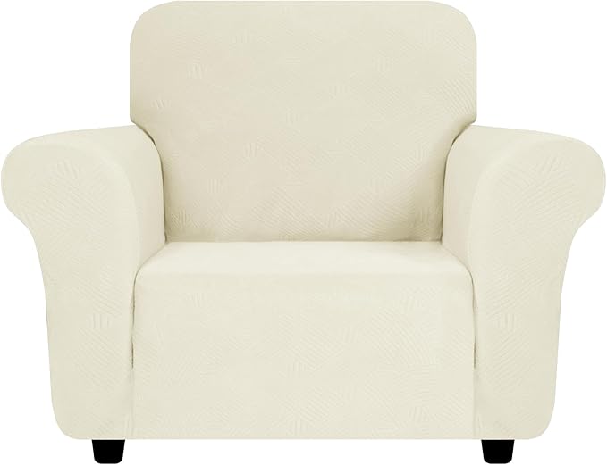 ZNSAYOTX Super Stretch Chair Slipcover, New Striped Sofa Chair Covers - Image 7