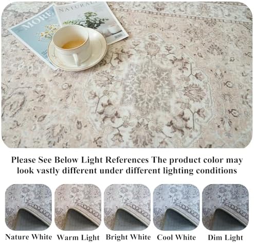 Washable Hallway 3x4 Floor Mats: Farmhouse Non-Slip Kitchen Sink Area Rug Wat...