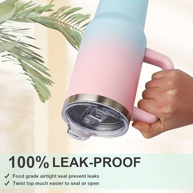 40oz Stainless Steel Double Vacuum Tumbler - Image 4