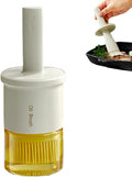 Glass Oil Dispenser with Heat Resistant Brush, Oil Dispenser Bottle with by RFetomax