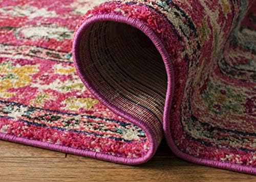 SAFAVIEH Monaco Area Rug 8x10, Large Pink & Multi MNC243D