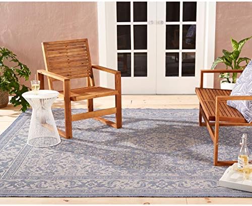 Nicole Miller New York Patio Country Dahlia Transitional Medallion Indoor/Out...