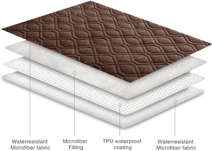 Ameritex Waterproof Blanket Reversible Dog Bed Cover Pet Blanket - Image 4