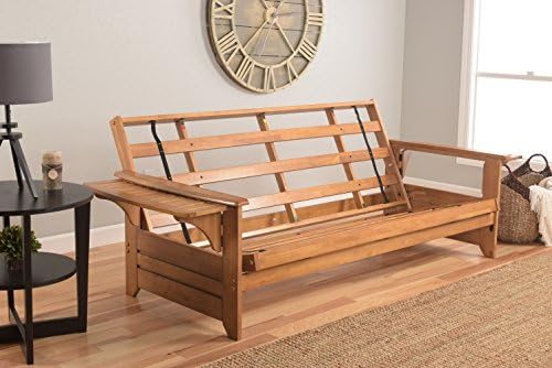 Kodiak Furniture Phoenix Full Size Futon, Suede Gray