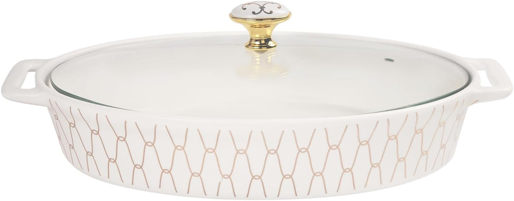 10" x 7" Ceramic Oval Casserole Dish
