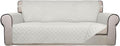 PureFit Reversible Quilted Sofa Cover, Water Resistant Slipcover Furniture by PureFit