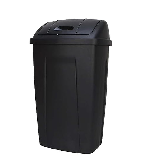 13 Gallon Kitchen Trash Can, Durable Plastic Waste Bin by Unknown