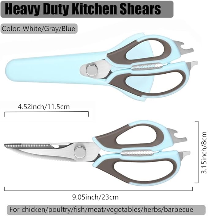 2 Pcs Heavy Duty Kitchen Shears - Image 2