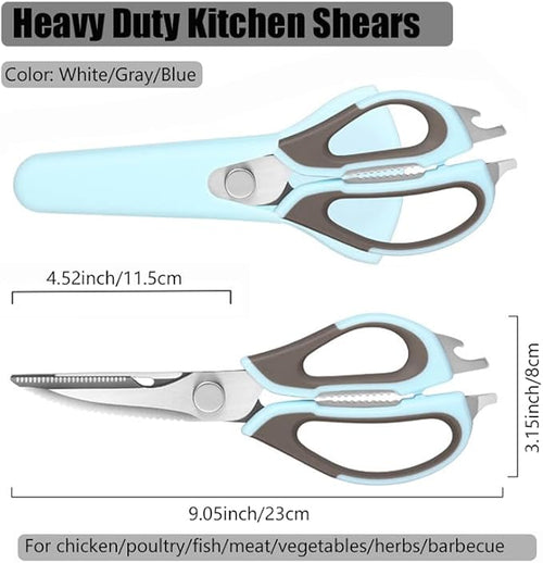 2 Pcs Heavy Duty Kitchen Shears - Image 2