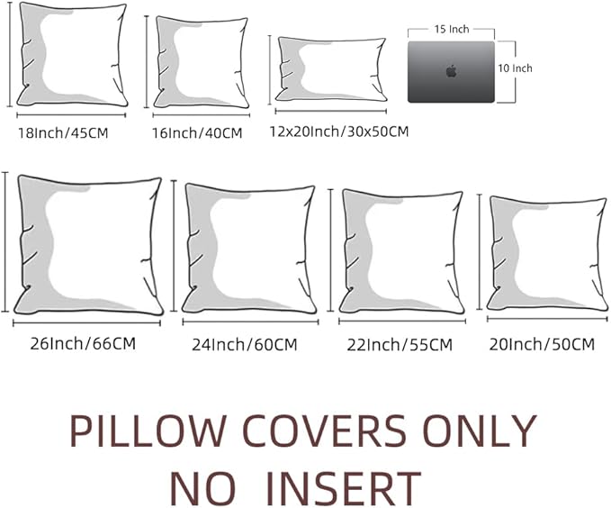 Fancy Homi 4 Packs Teal Lumbar Decorative Throw Pillow Covers 12x20 Inch - Image 7