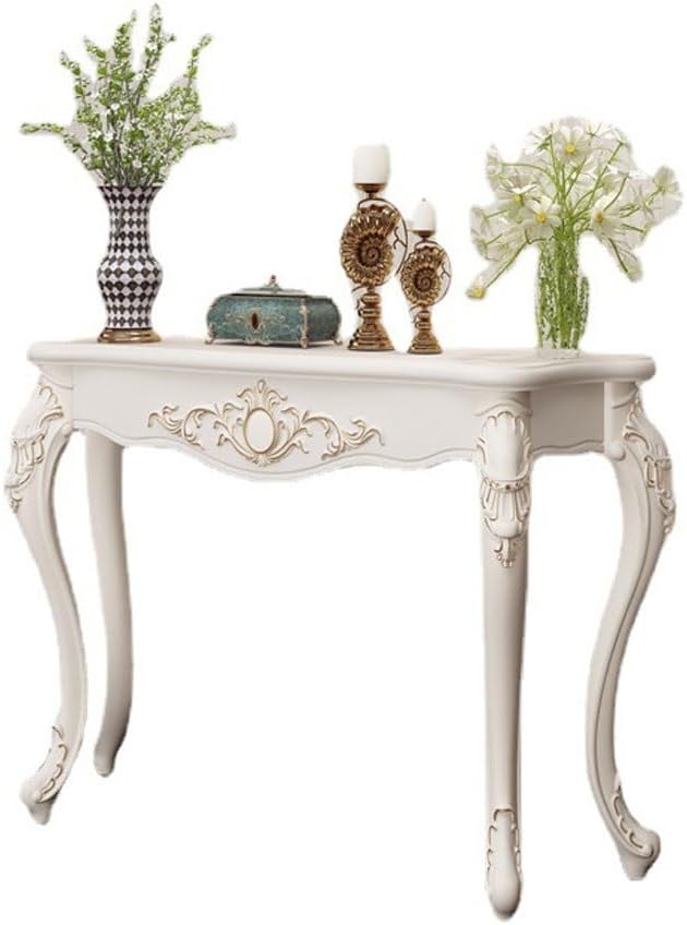 CHICKEN Entryway Furniture Table D'entrée Meuble Contre Le Mur Demi-Ronde...