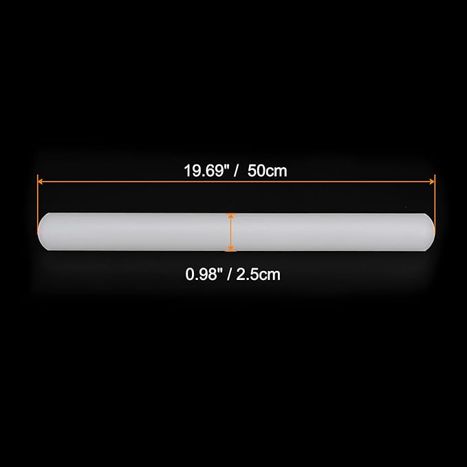 HARFINGTON Fondant Rolling Pin PP 50cm x 2.5cm Non Stick - Image 2