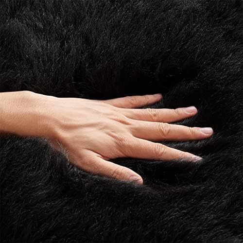 EasyJoy Ultra Soft Fluffy Shaggy Area Rug Faux Fur Rug Chair Cover Seat Pad - Image 7