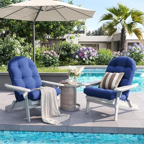 Amopatio Outdoor Adirondack Chair Cushions Set of 2