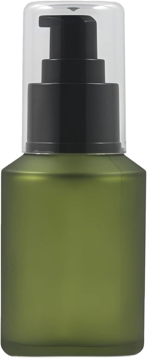 1PCS 60ML/2OZ Empty Refillable Green Frosted Glass Bottles by Unknown