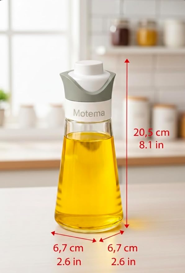 Oil control Dispenser Bottle, Spray & Pour 2-in-1, Precision Olive Oil Sprayer - Image 5