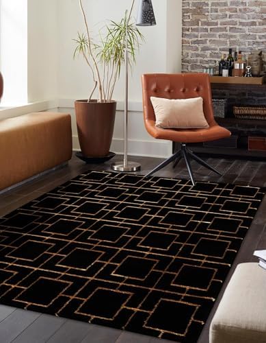 Marilyn Monroe Glam Collection Area Rug - Deco (6' 1" x 9' Recta...