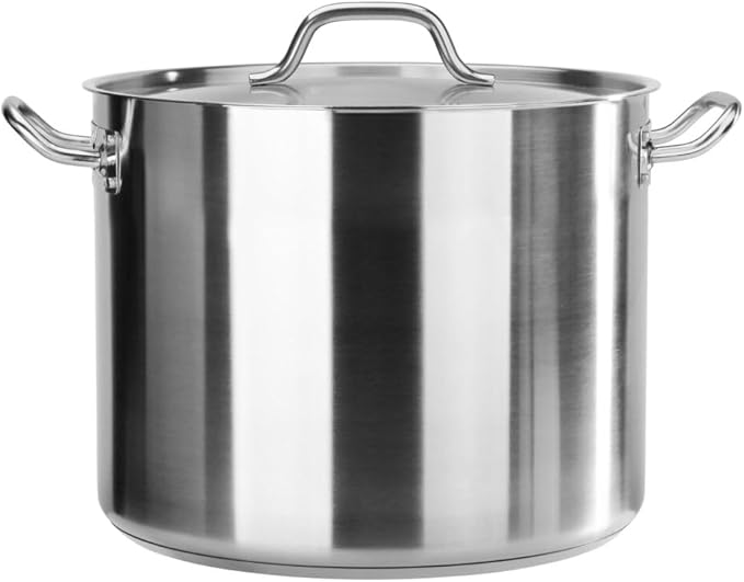 New Star Foodservice 32 Qt Stainless Steel Stock Pot by NewStarFoodservice