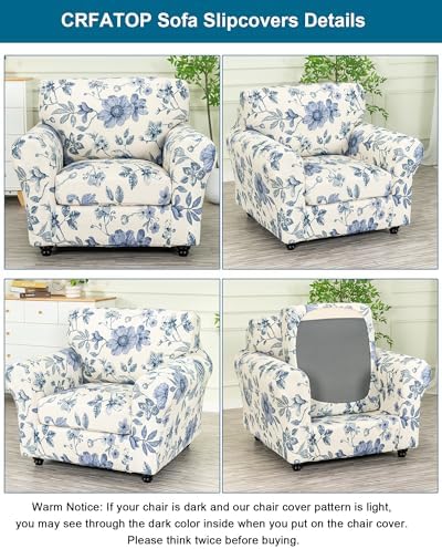CRFATOP Armchair Chair Covers for Living Room Sofa Couch Slipcover,C11