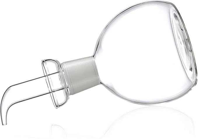 ELETON Cylindrical 16 oz Olive Oil Dispenser Bottle Glass - Image 3