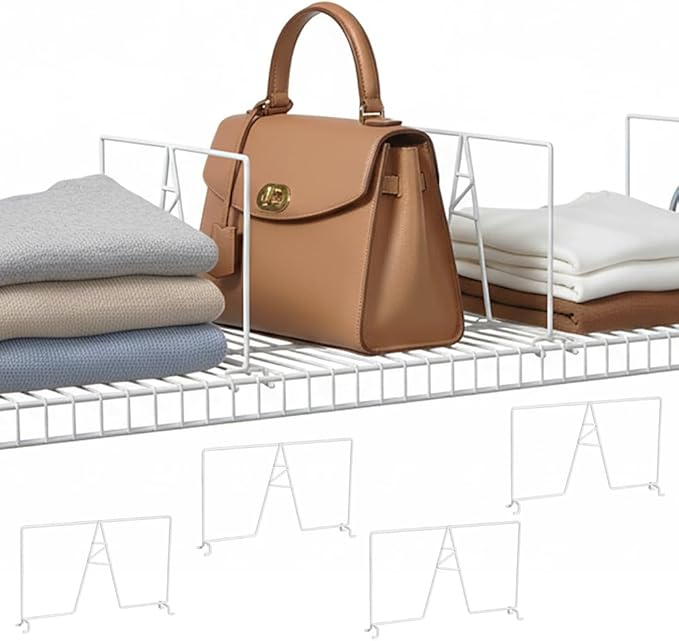 Wire Shelf Dividers by Unknown