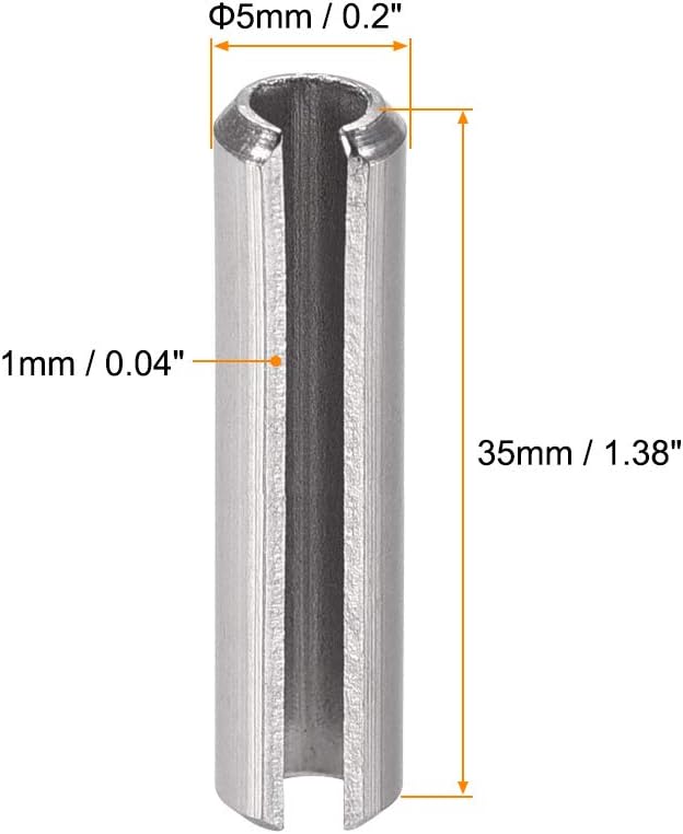 uxcell Slotted Spring Pin - Image 2