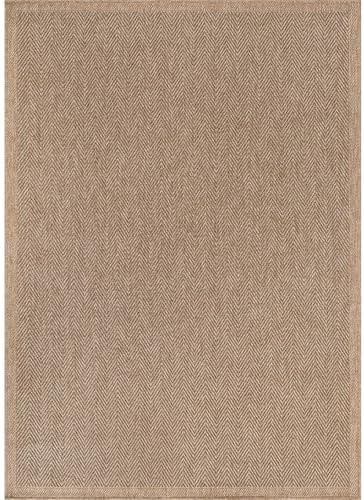 CAMILSON Easy Jute Rug 5x7, Indoor Outdoor Natural Color Fiber Area Rugs for ...