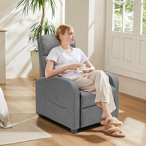 Sweetcrispy Massage Recliner Chair for Adults, Adjustable Home Theater Seatin...
