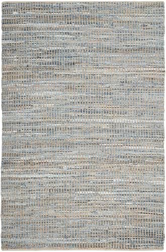 SAFAVIEH Cape Cod Collection Area Rug - 6' x 9', Natural & Blue, ...