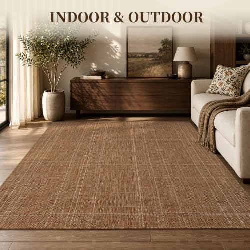 PADOOR-Outdoor Rug-Patio Rug 4x6 ft Polypropylene Indoor Outdoor Rugs Outdoor...