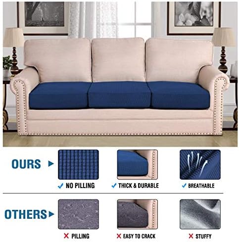 H.VERSAILTEX Super Stretch Stylish Cushions Covers/Furniture Cover Spandex Ja...