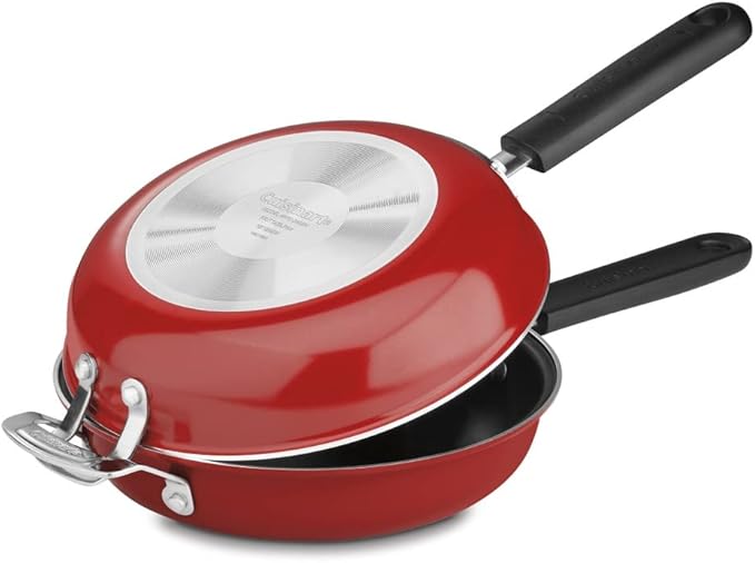 Cuisinart FP2-24R 10-Inch Nonstick Set Frittata Non-Stick Sauce Pan by Cuisinart