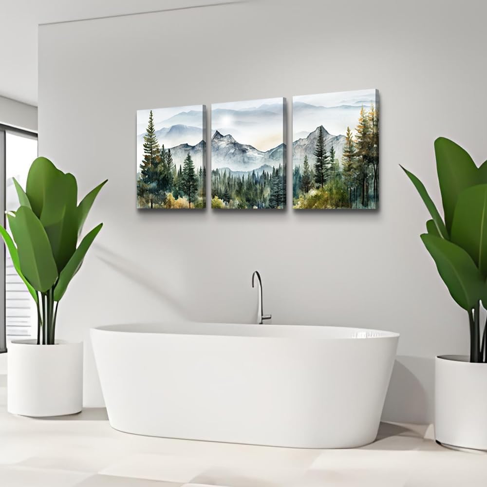 MHARTK66 3 Piece Framed Canvas Art Prints Wall Art for Living Room Modern Wal...