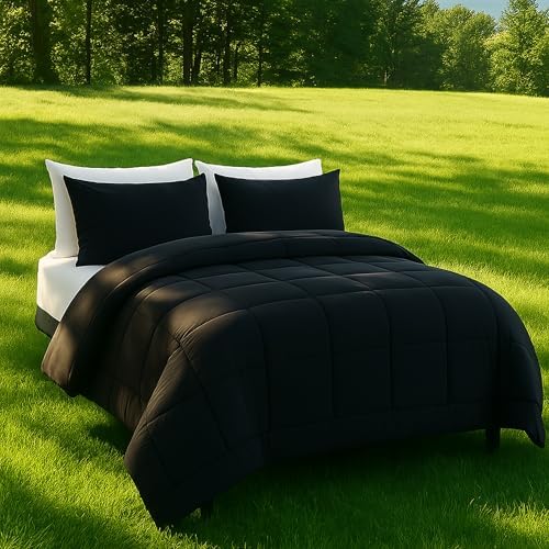 DOWNCOOL Full Size Comforter Sets -All Season Bedding Comforters with 2 Pillo...