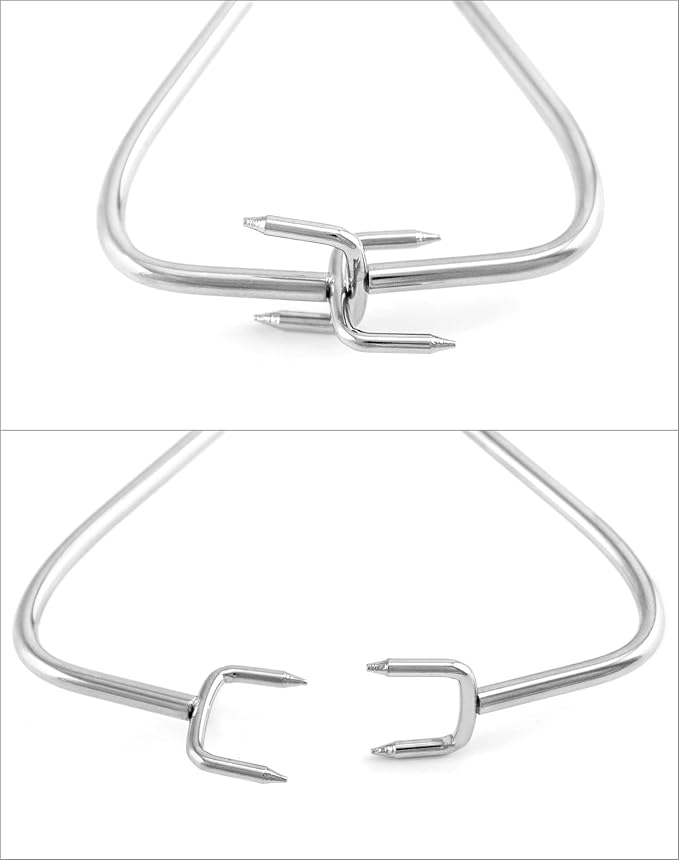 QWORK Sculpture Dipping Tong, 2 Pack Stainless Steel Clay Sculpture Tongs - Image 4