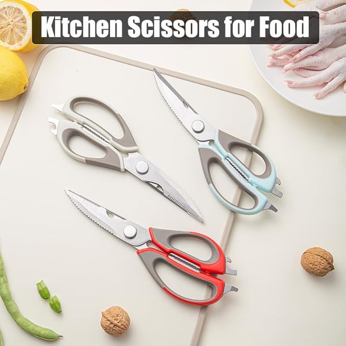 2 Pcs Heavy Duty Kitchen Shears - Image 3