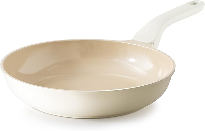 PRICUSIS Nonstick Ceramic Frying Pan, 8/10 Inch Skillet by PRICUSIS