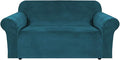 H.VERSAILTEX Stretch Velvet Loveseat Covers by HVERSAILTEX