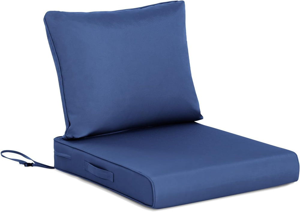 BPS 25 x 25 Inch Outdoor Chair Cushion Set