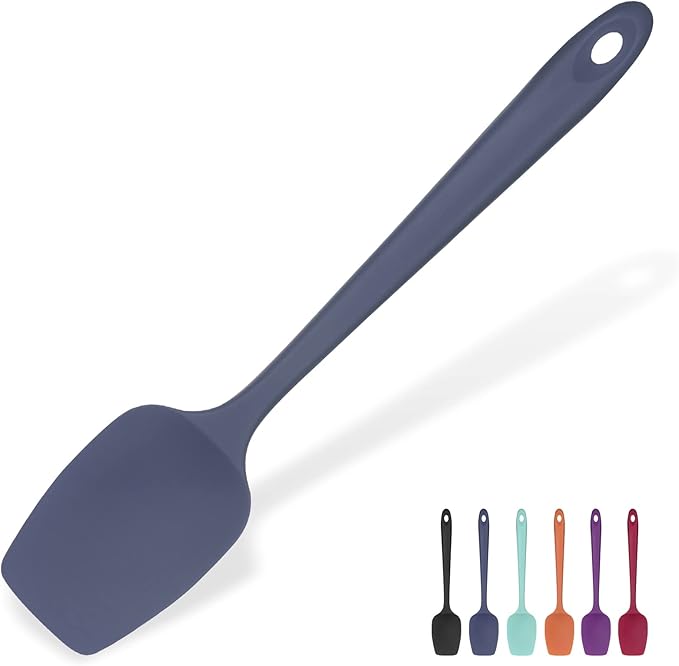 Heat Resistant Silicone Spoon Spatula: U-Taste 600ºF High Heat Flexible 11.38in by U-Taste
