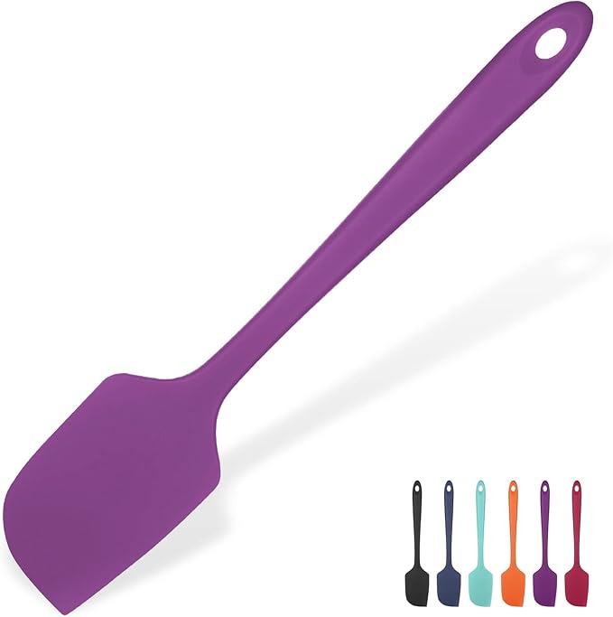Heat Resistant Silicone Large Spatula: U-Taste 600ºF High Heat Flexible 11.38in by U-Taste