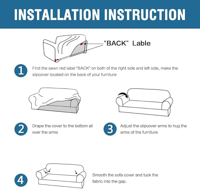 H.VERSAILTEX Stretch Velvet Sofa Covers - Image 6