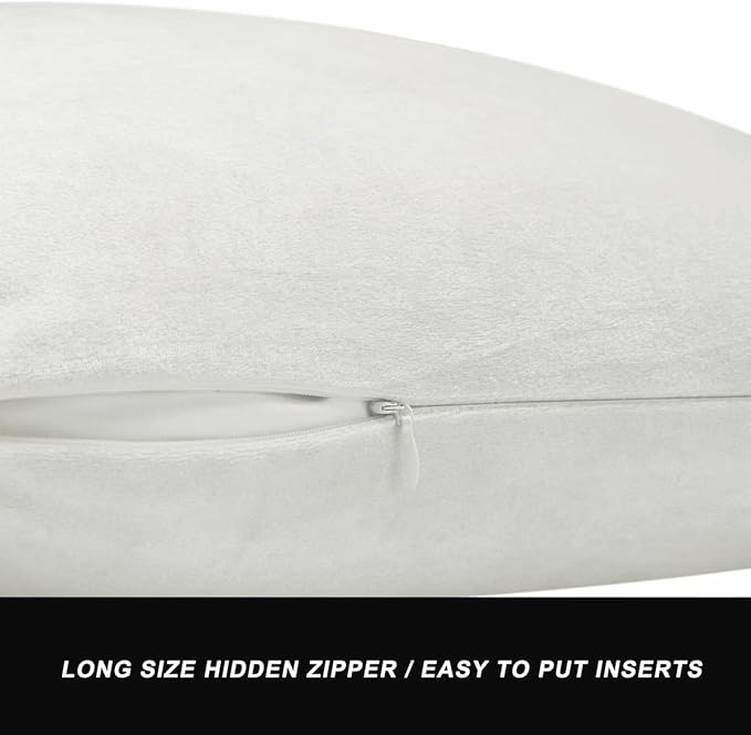 GIGIZAZA Decorative Couch Throw Pillow Covers, Pillow Cases Velvet Pillow Covers - Image 3