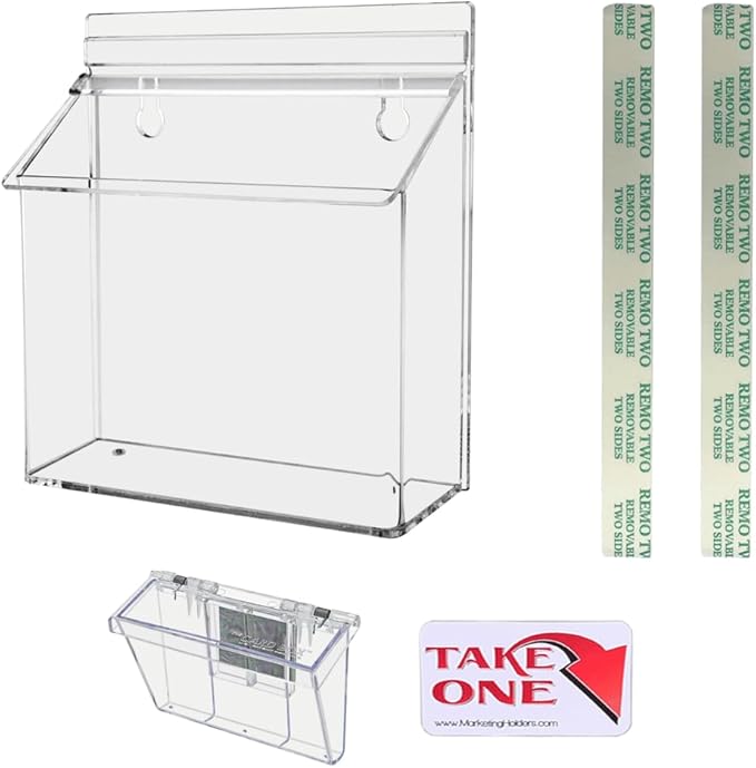 Marketing Holders Outdoor Brochure Holder Holds 7.5" x 5.5" Advertising by MarketingHolders