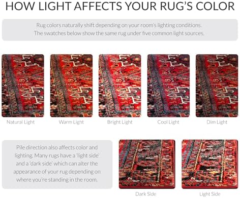 SAFAVIEH Area Rug 11x15 - Vintage Hamadan Collection - Large - Red & Mult...
