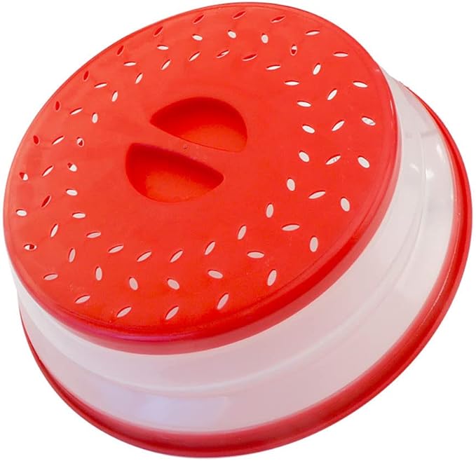 Small Collapsible Microwave Splatter Cover, Microwave Plate Cover by JYYHSF