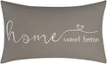 MFGNEH Home Sweet Home Quotes Farmhouse Pillow Covers, 12x20 Inch, Decorative by MFGNEH