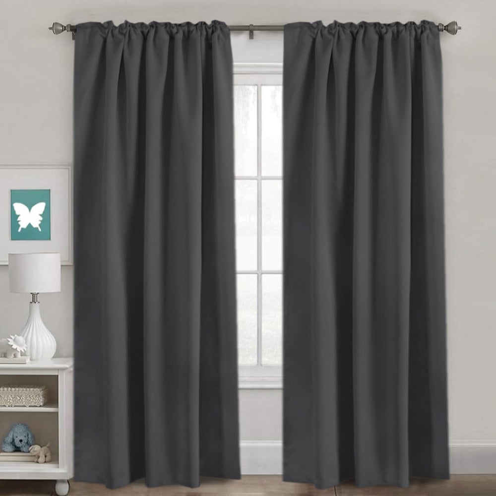 H.VERSAILTEX Blackout Curtains Thermal Insulated Window Treatment Panels Room...